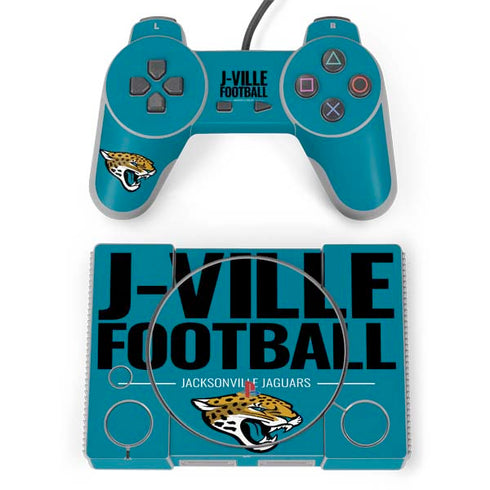 NFL Jacksonville Jaguars Team Motto PlayStation Classic Bundle Skin